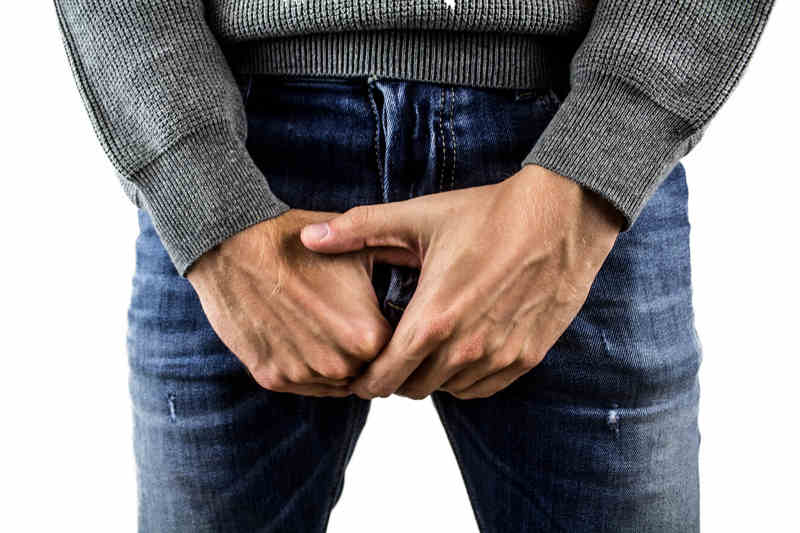 Pene chiuso per fimosi